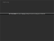 Tablet Screenshot of ntpl.org